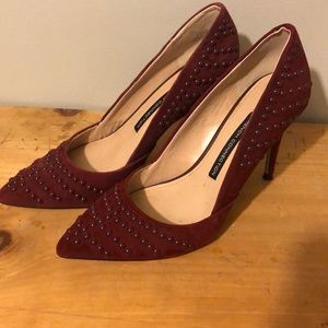French Connection studded heels